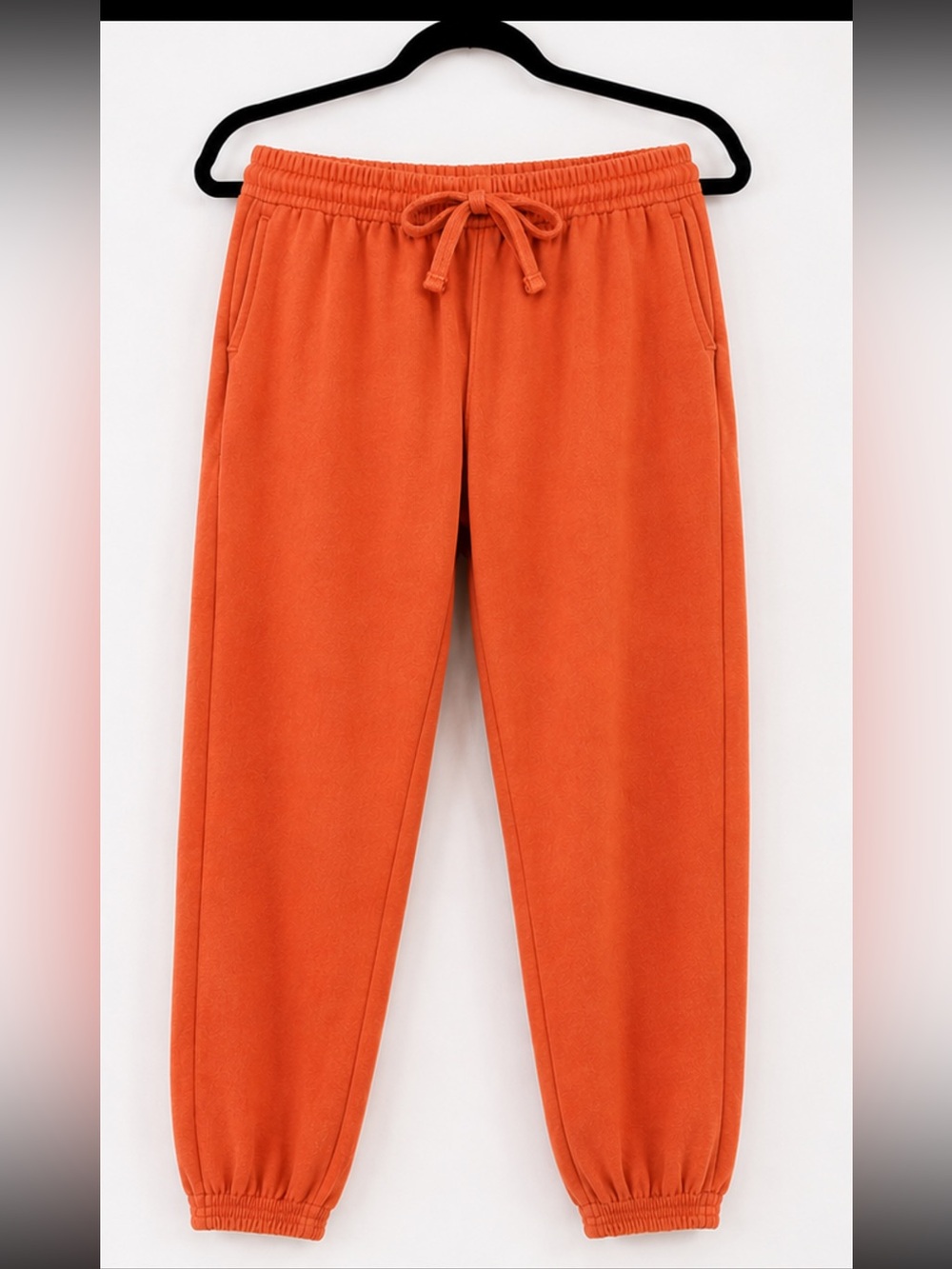 Easel Orange women’s Drawstring Joggers